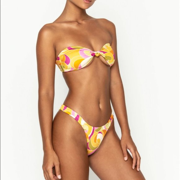 Sommer Swim Iggy Bikini Bottom in Allegria Print - Picture 2 of 7